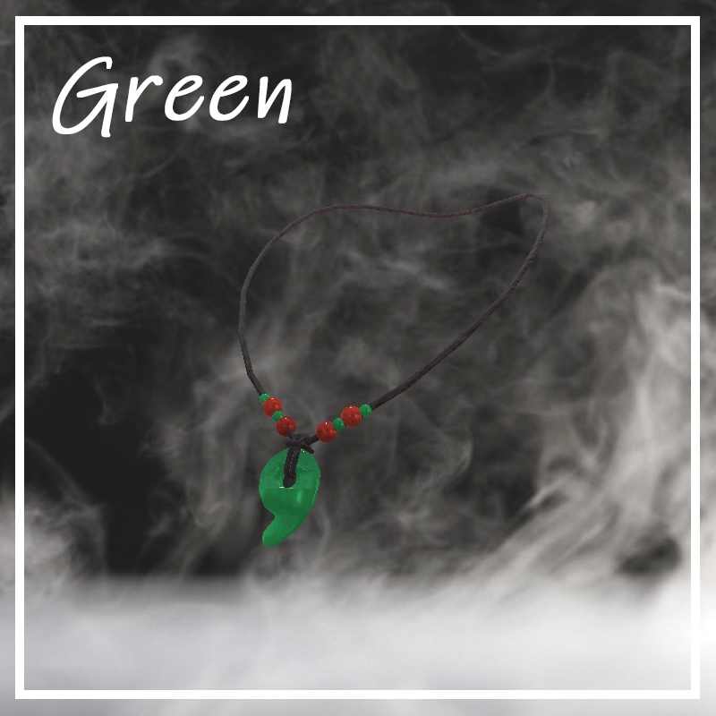 옥 목걸이(Jade necklace) / 勾玉ネックレス