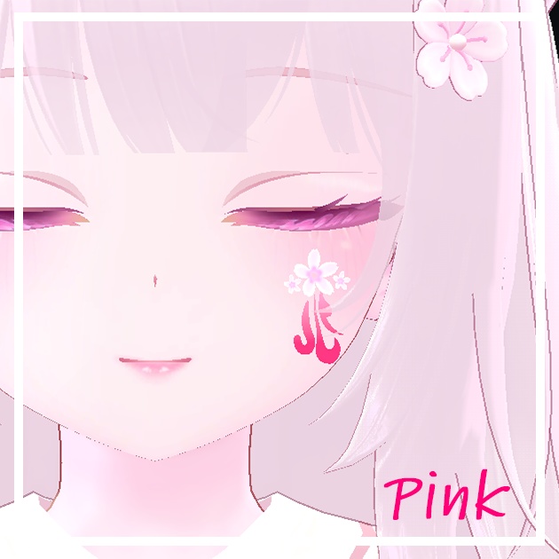 꽃 눈물 장식(Flower Tear)