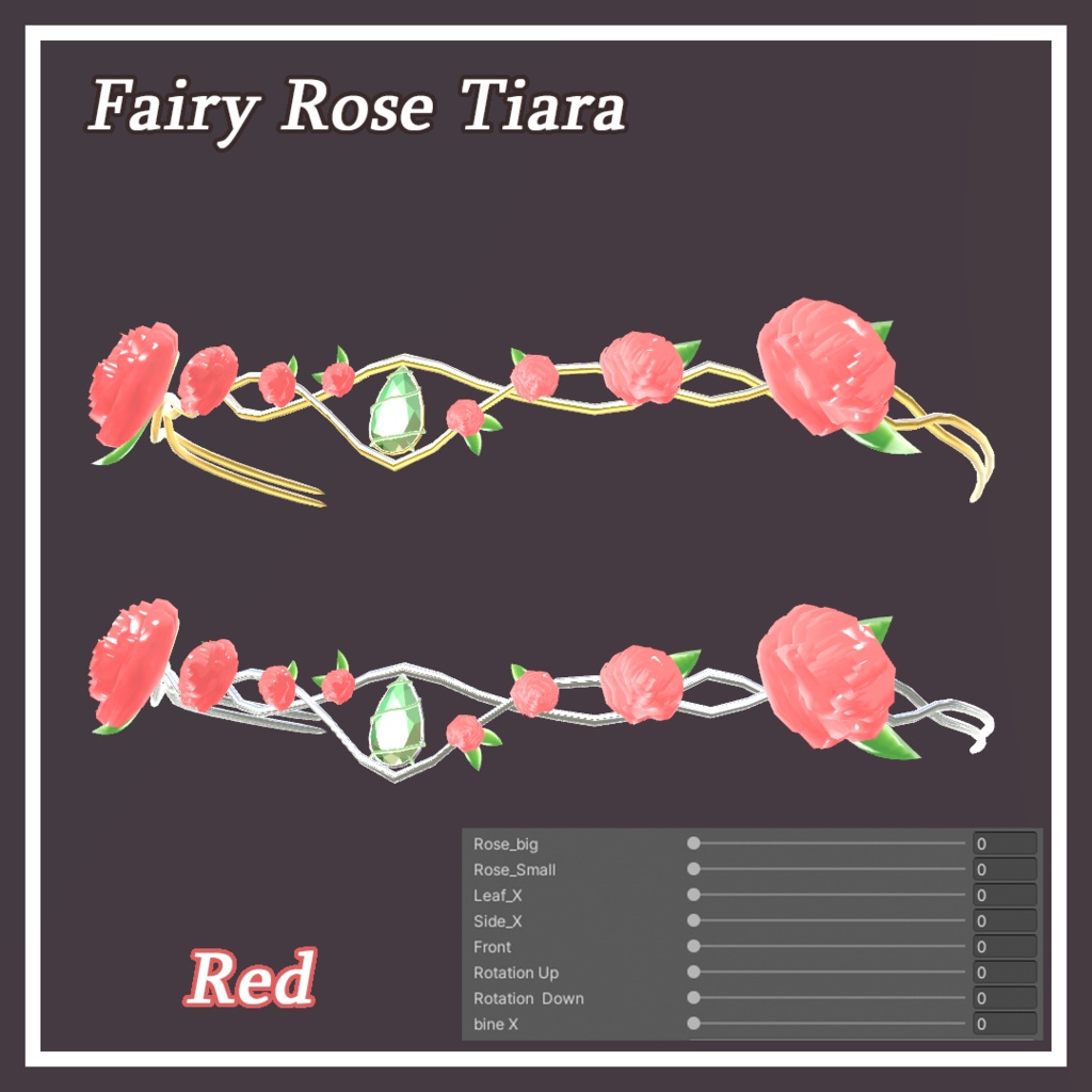 Fairy Rose Tiara