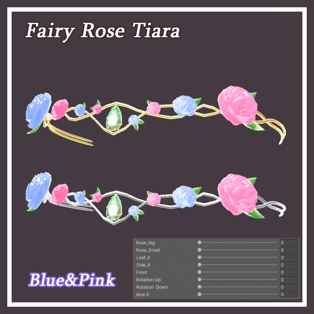Fairy Rose Tiara