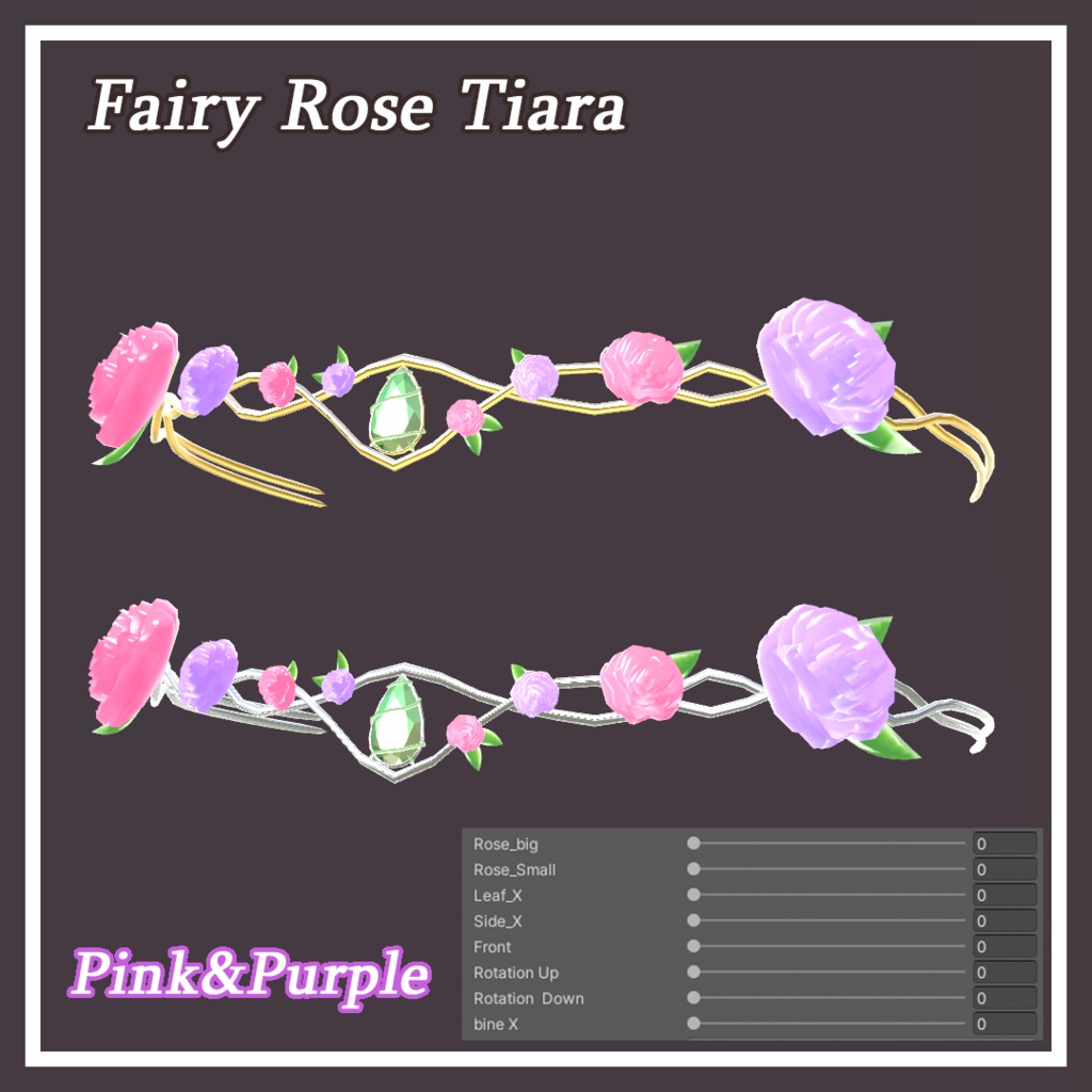 Fairy Rose Tiara
