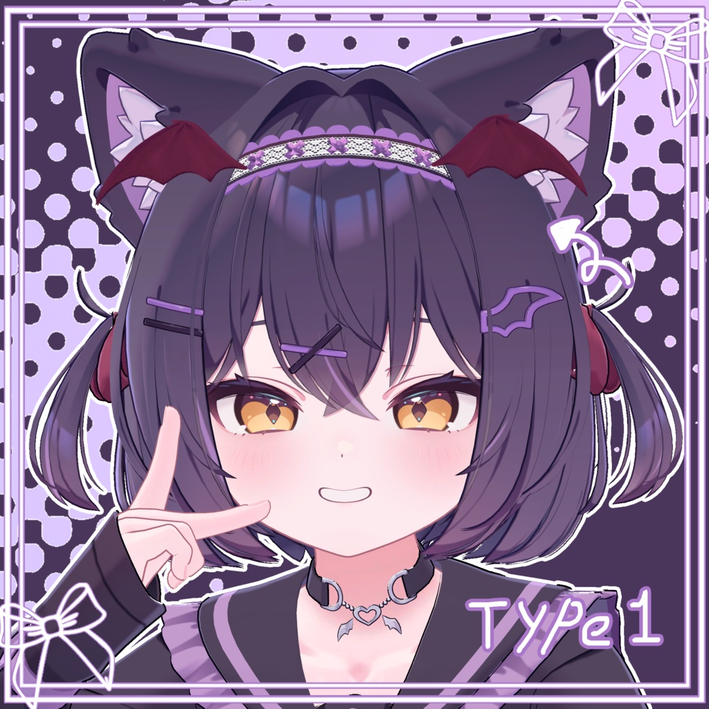 「ショコラ専用」 カチューシャ3点セット