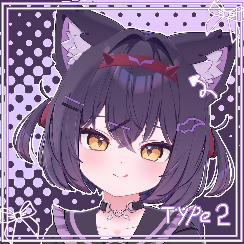 「ショコラ専用」 カチューシャ3点セット