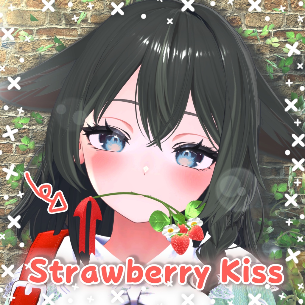[ 10アバター対応 ] 🍓Strawberry Kiss🍓