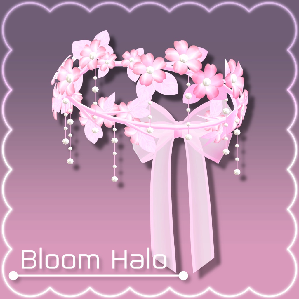 🌸Sale中🎀[ 揺れる！8色 ] Bloom Halo