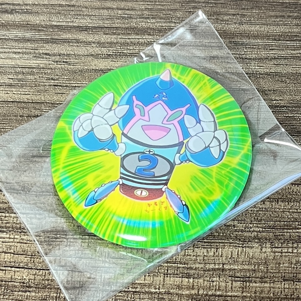 電池メン缶バッジ