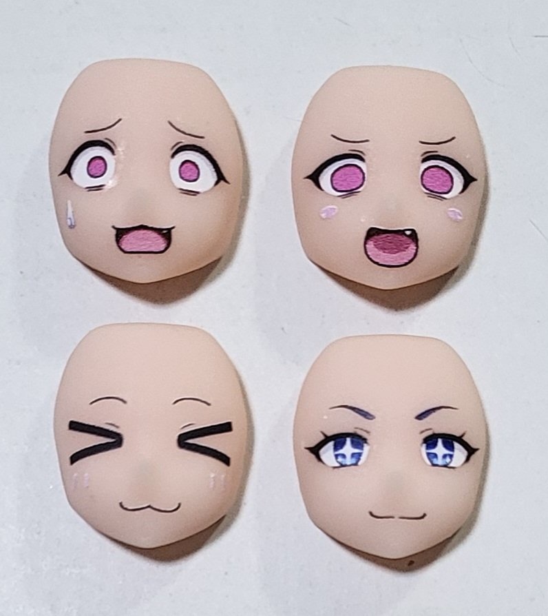 1/12 汎用水転写 ネタ顔デカールセット