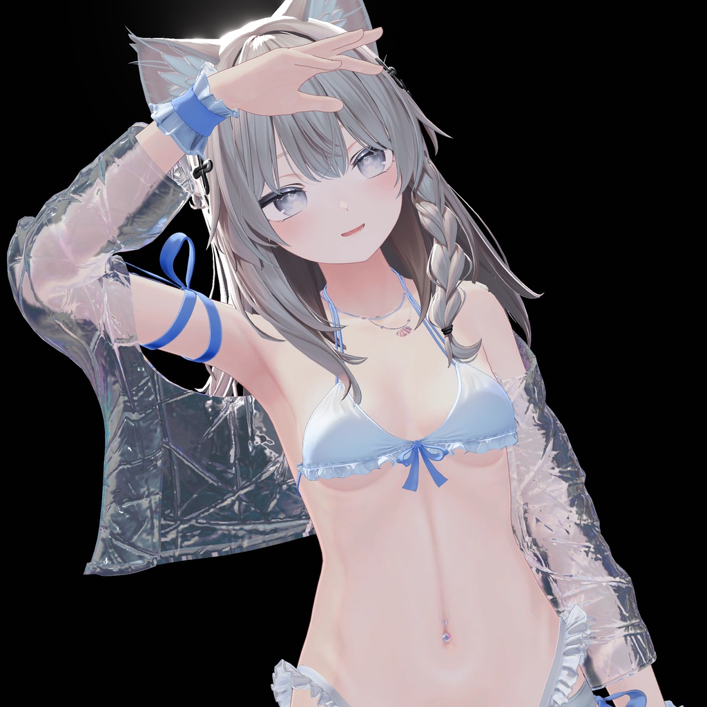 【リアル志向・全メッシュ対応】1st「硝子」マテリアル Liltoon