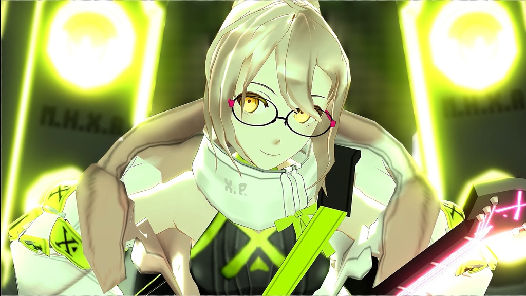 FGO　謎のアイドルXオルタ　MMDモデル