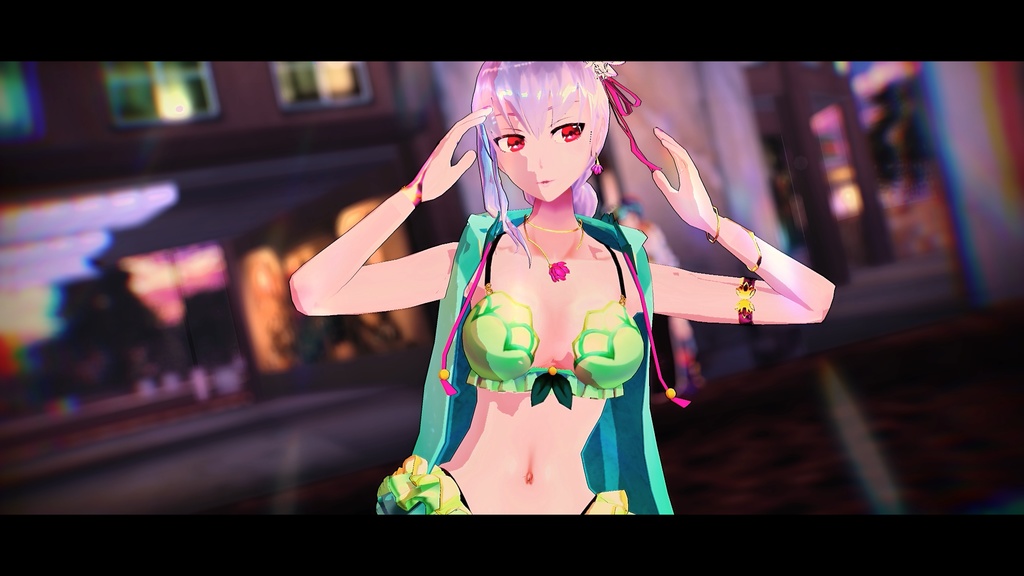 FGO　水着カーマ　MMDモデル