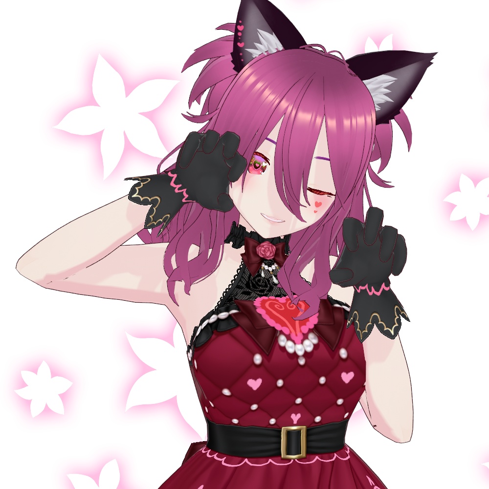 3Dモデル ねこみみガール(汎用型アバター) - 星七星ショップ - 3/3