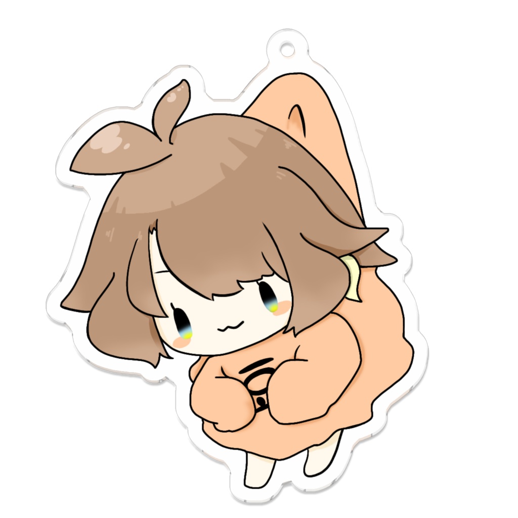 豆豆ひなた ちゅーぶらりんアクリルキーホルダー