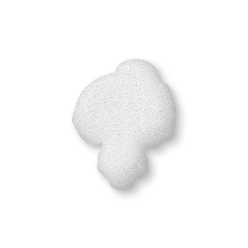 いっしょにごはんたべよ?ふわふわあずきクッション