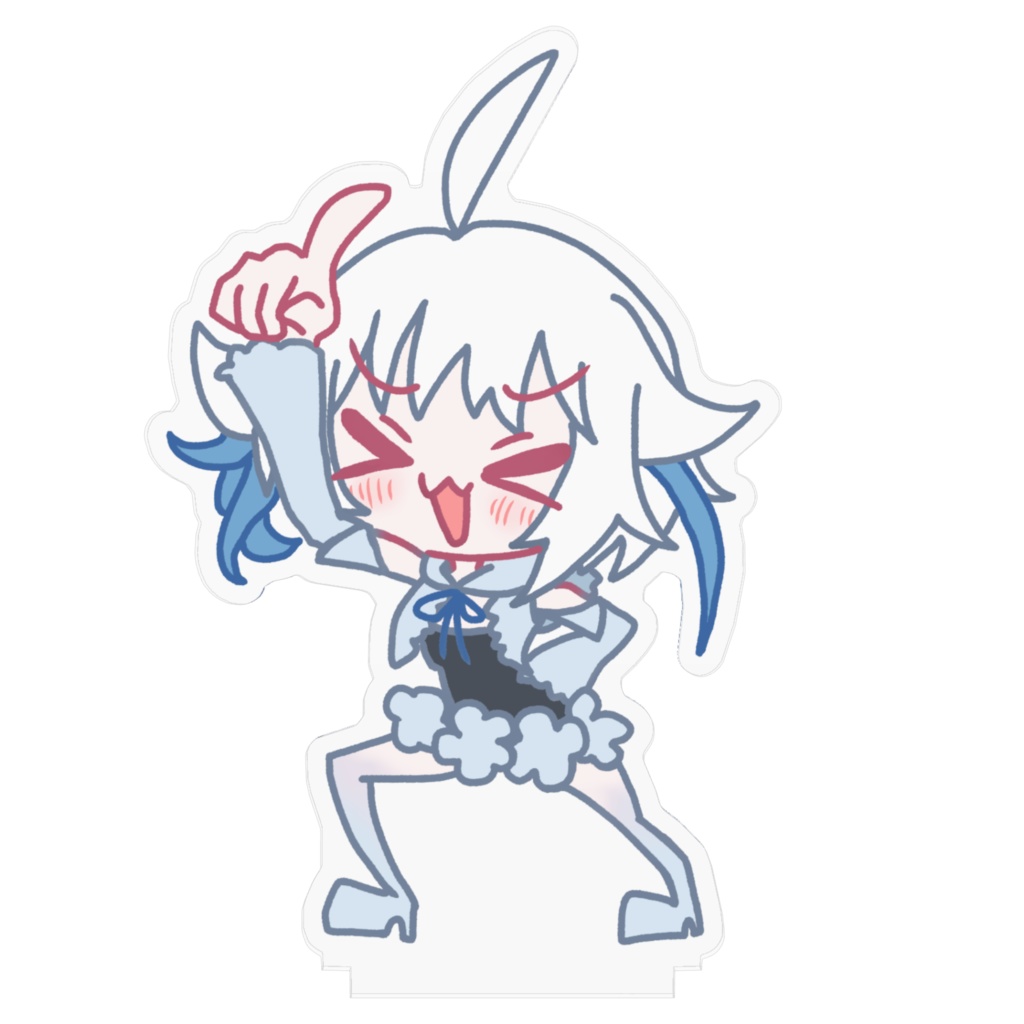 ノリにノッているあずき - アクリルフィギュア