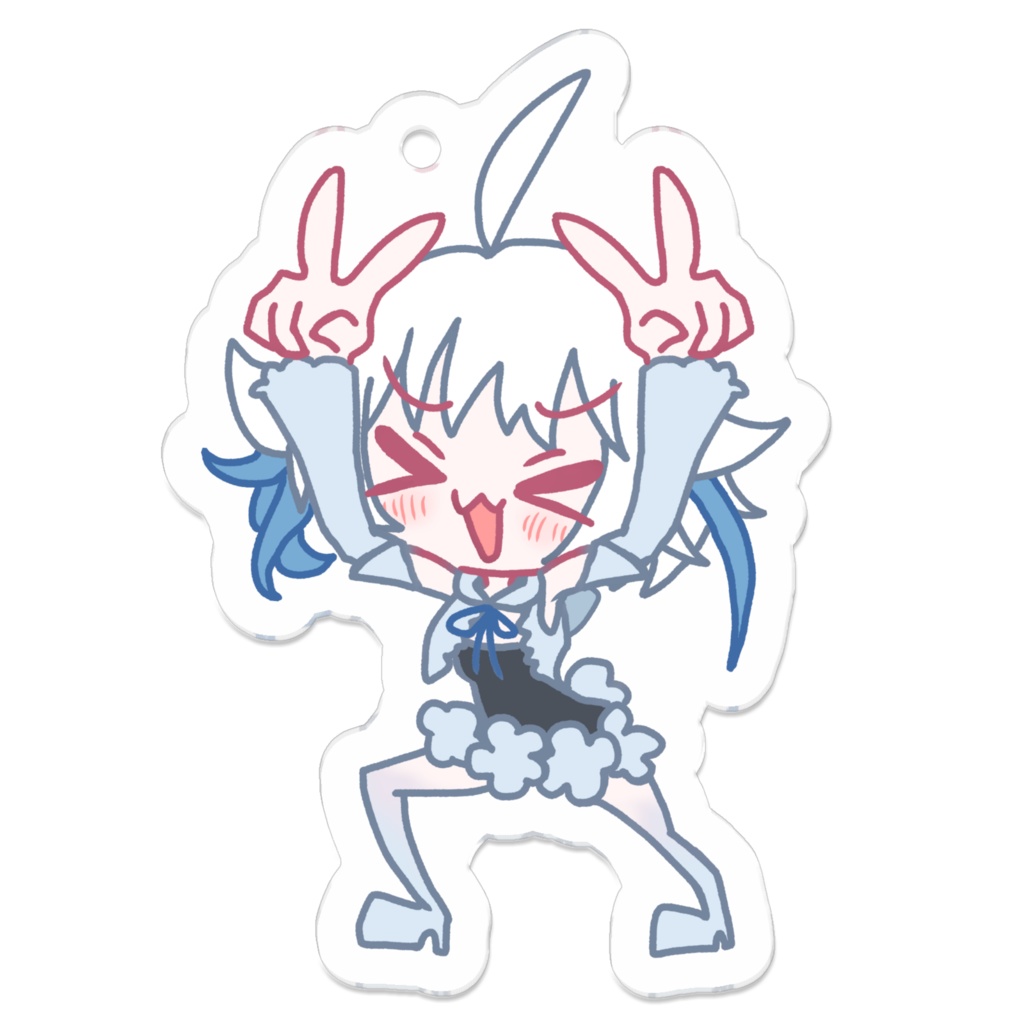 ゴキゲンアズキー - アクリルキーホルダー