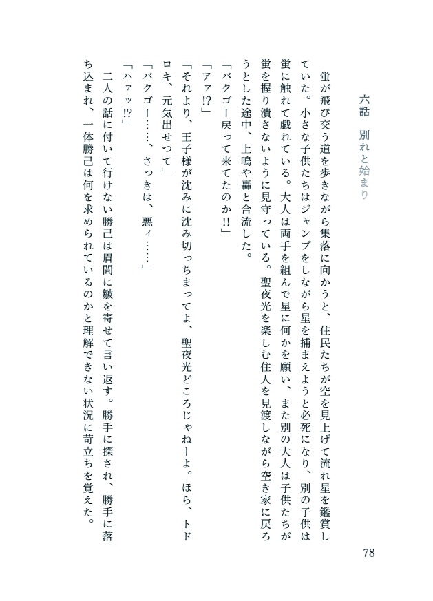 形影相伴う二人の旅路(小さな傷有)