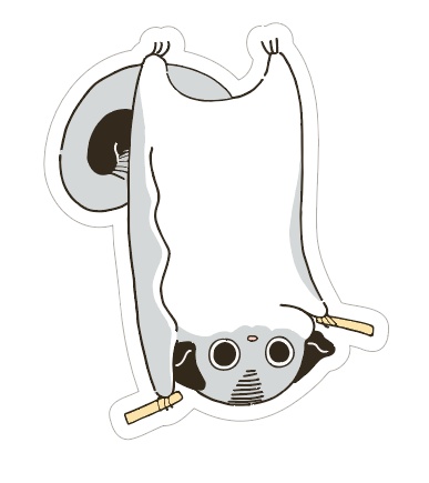 モーフほぼ等身大ステッカー