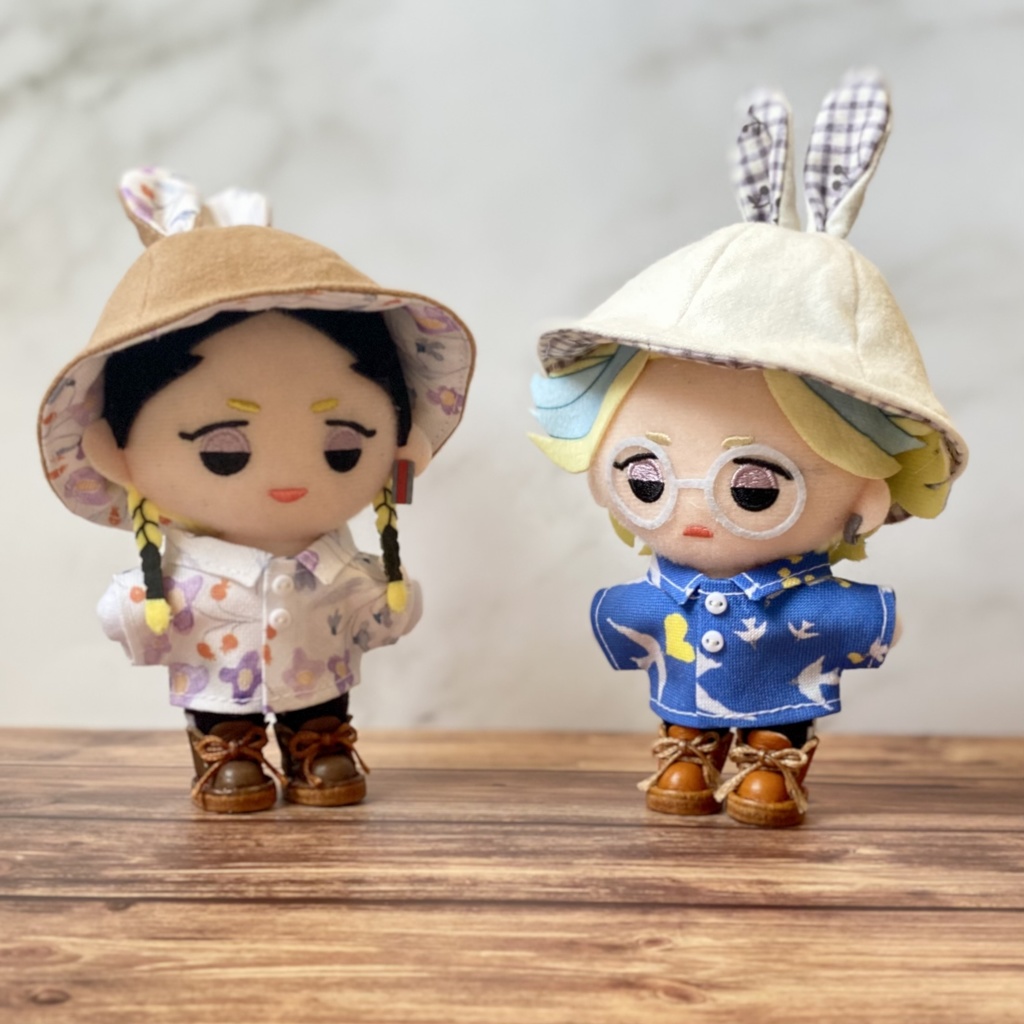 うさ耳チューリップハット(10cm・12cmぬい用)