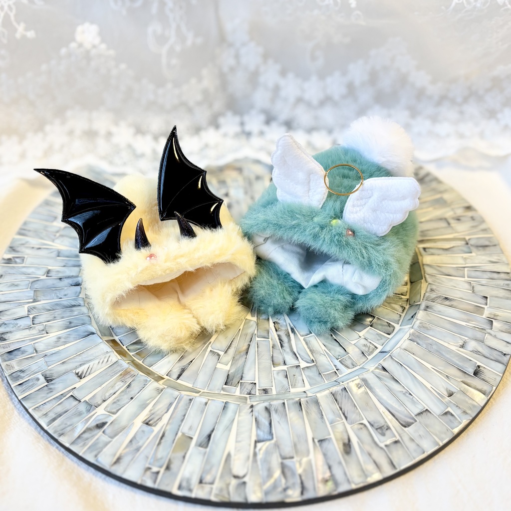 こあくまちゃんとこてんしちゃん着ぐるみ