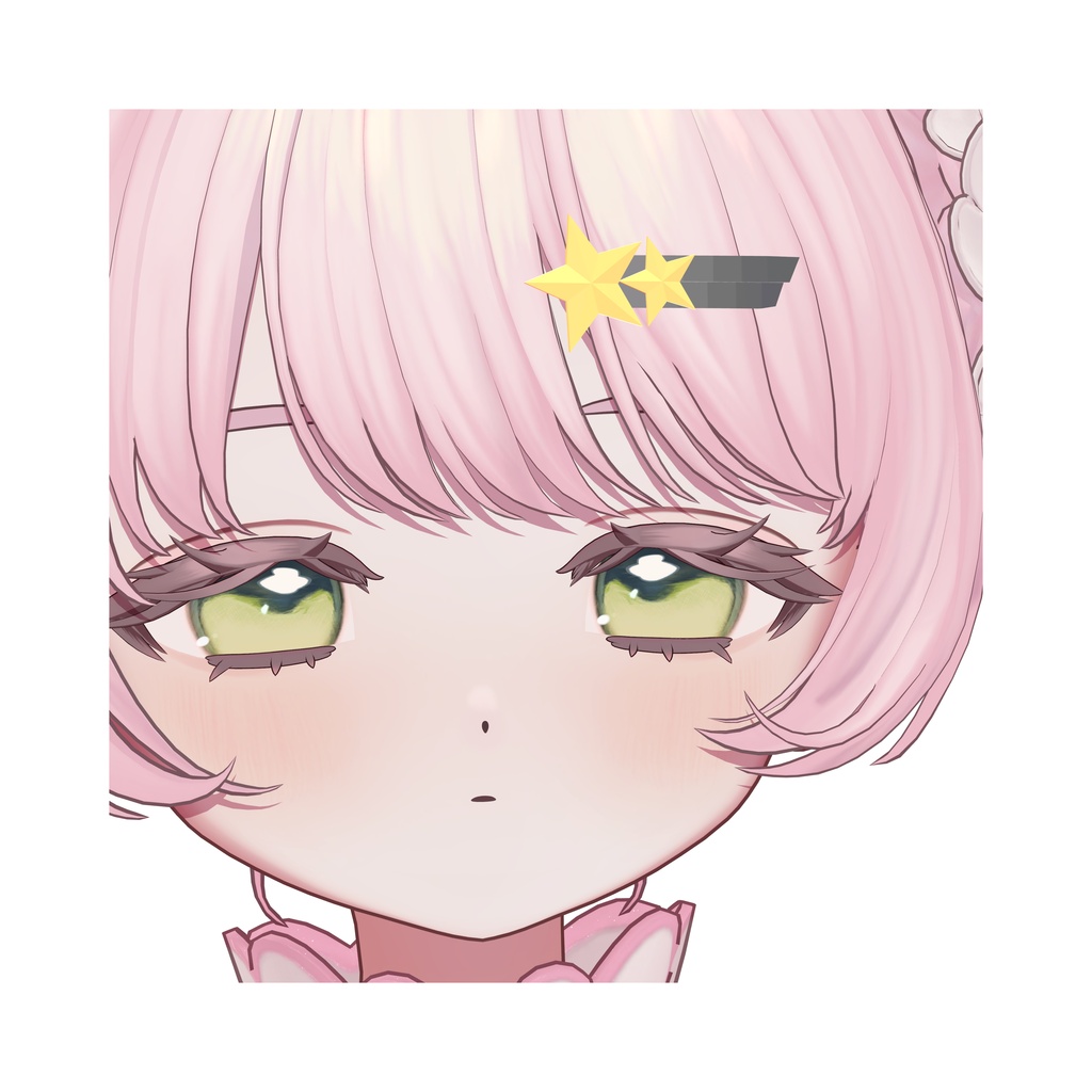 【無料】ダブル星ヘアピン