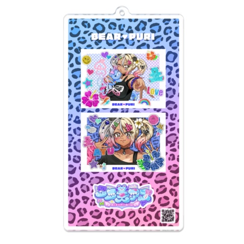 【生誕グッズ2026】ぎゃるアユ♡ハーフカットシール