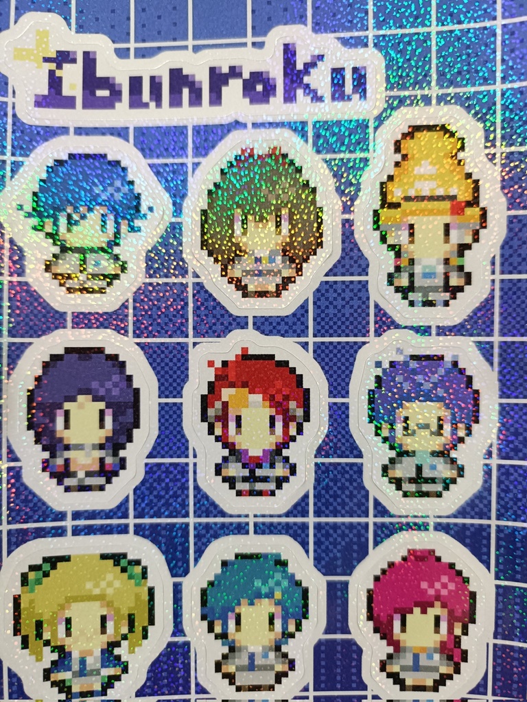 異聞録ドット絵ステッカー