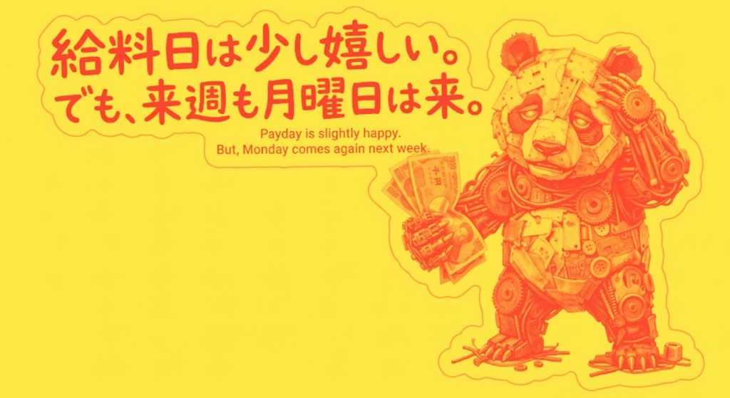 デジタルステッカー【全6種】サイボーグ動物たちの大人の本音ステッカー6種セットG