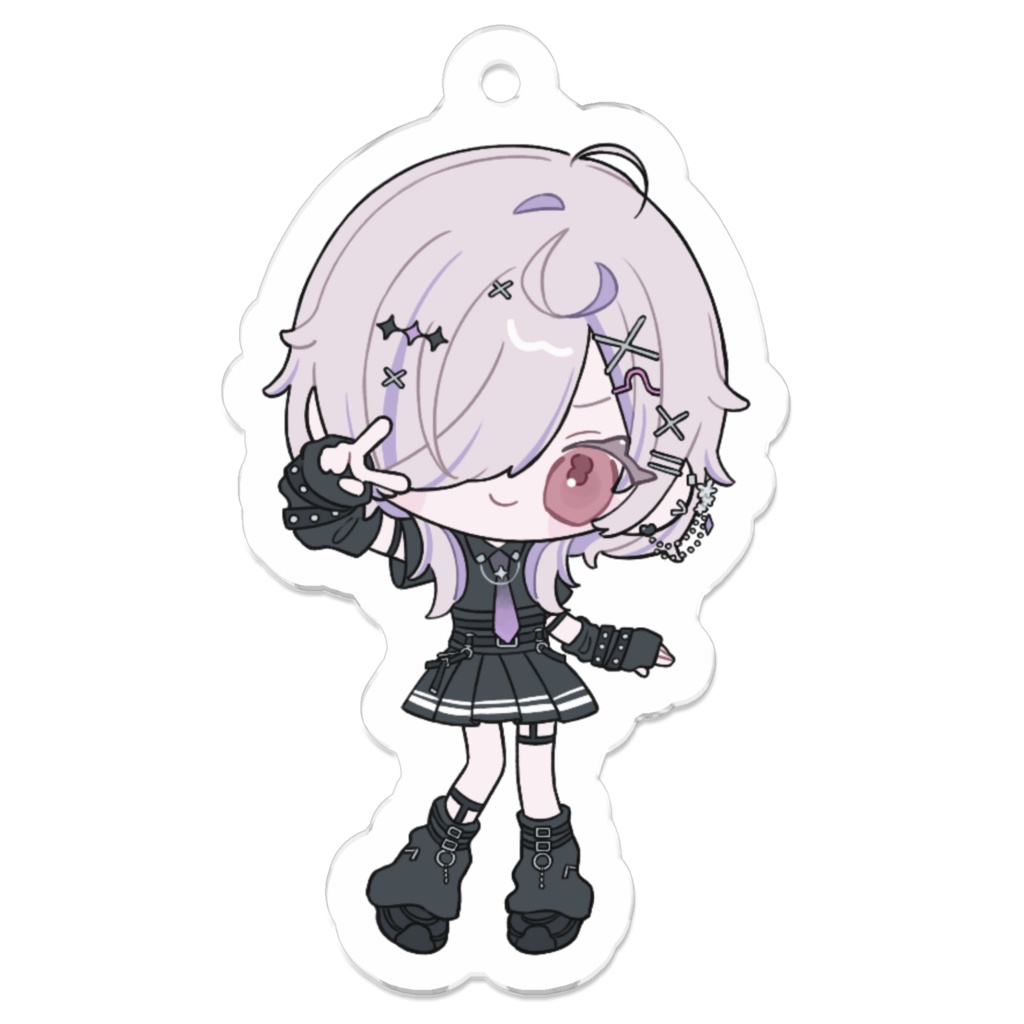 新衣装アクリルキーホルダー(私服)