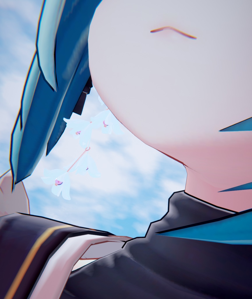 【PB対応】 VRChat用 アクセサリー イヤリング