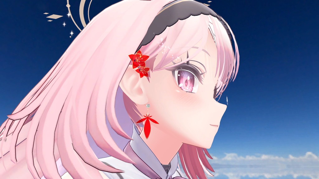 VRChat用 アクセサリー イヤリング Selestia セレスティア