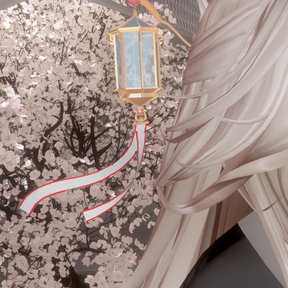 【PB対応】 VRChat用 Lamp アクセサリー イヤリング