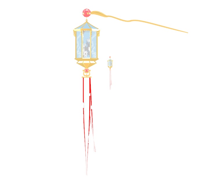 【PB対応】 VRChat用 Lamp アクセサリー イヤリング