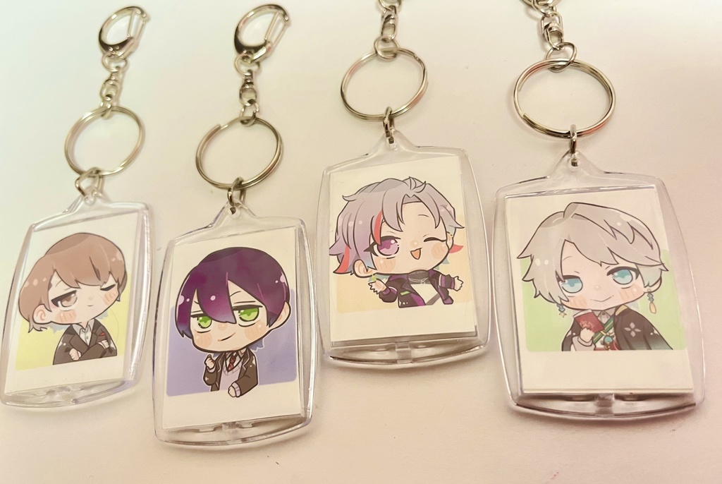 んぽちゃむ　インスタントフォトキーホルダー　全3柄セット　7月下旬入荷　TCP　photo key holder nic_np04-01_np04-03set　んぽちゃむグッズ　写真 キーホルダー　フォトキーホルダー　パスケース フォト キーホルダー