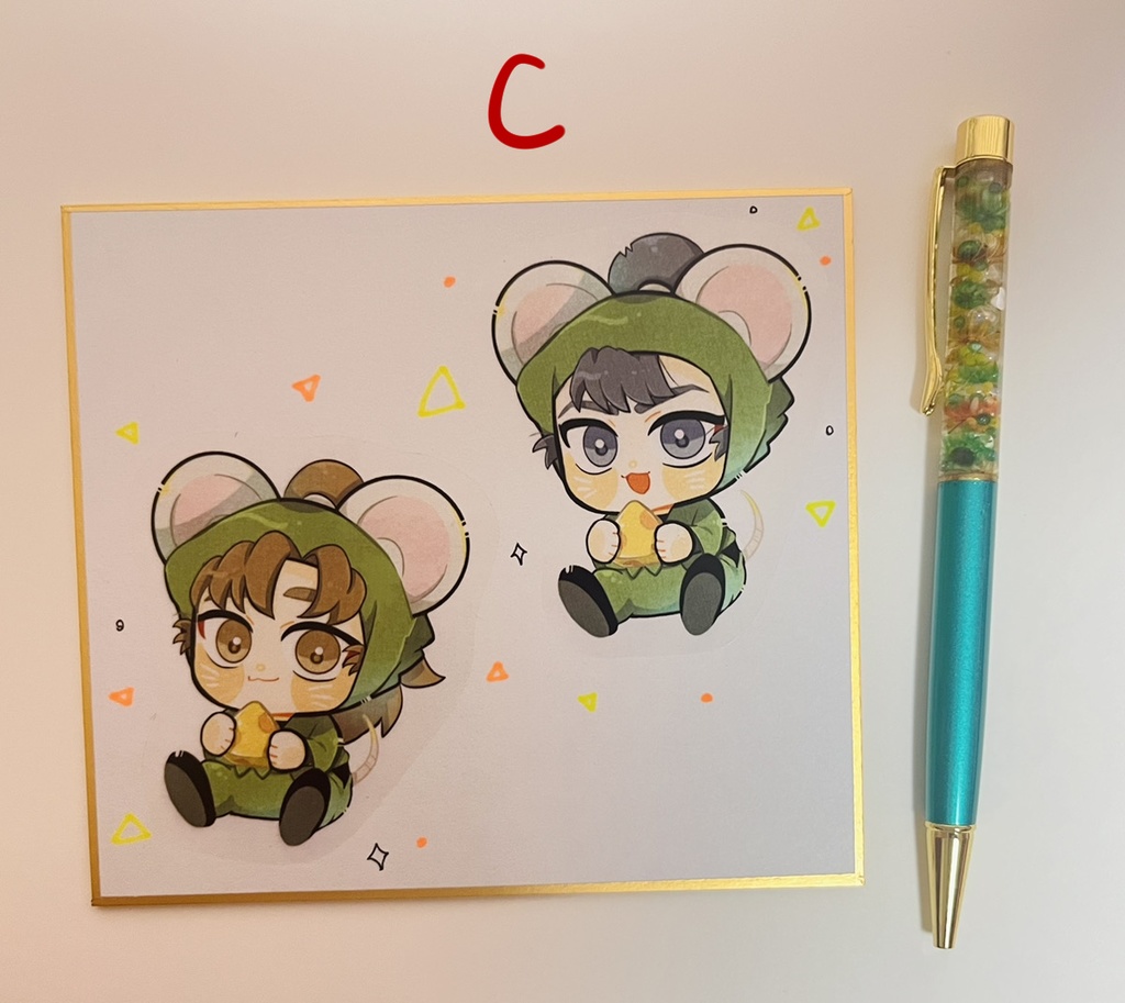 【RKRN】色紙+ボールペンセット2