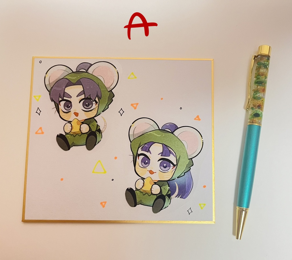 【RKRN】色紙+ボールペンセット2