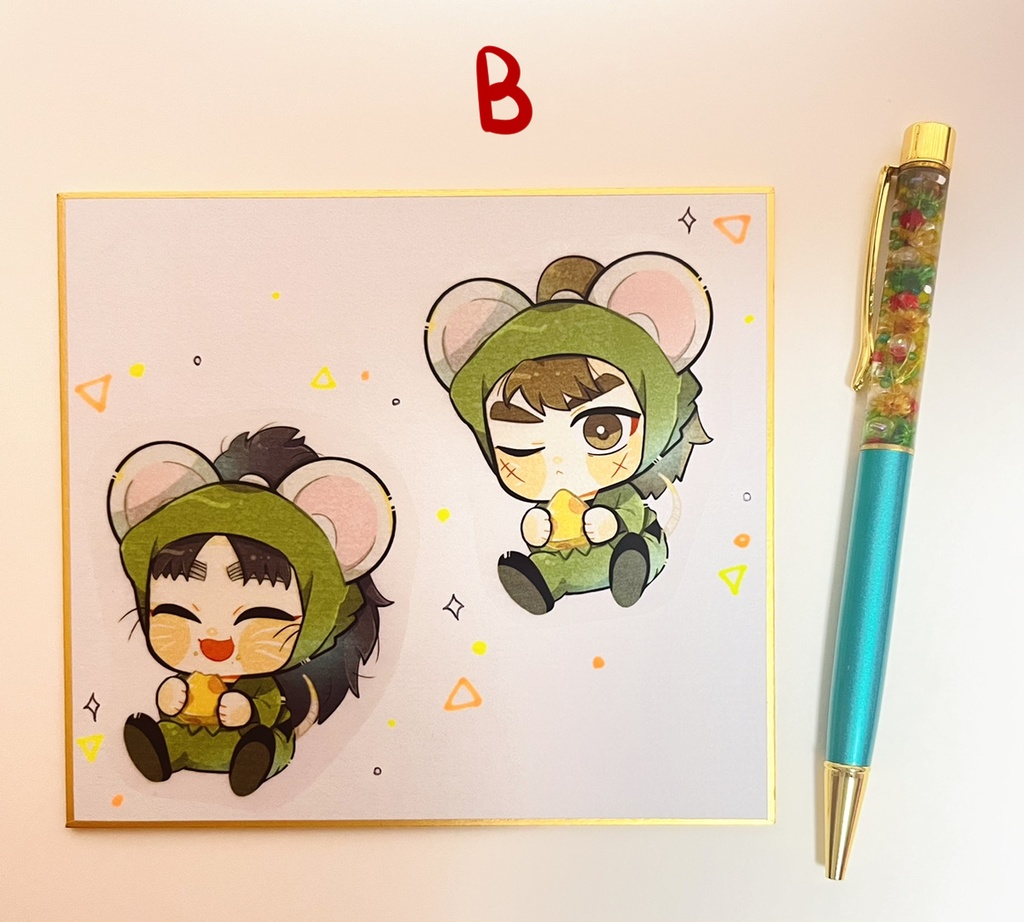 【RKRN】色紙+ボールペンセット2