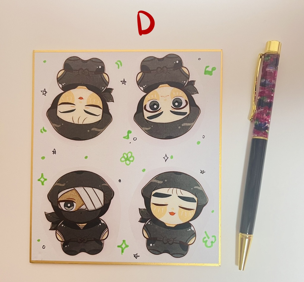 【RKRN】色紙+ボールペンセット2