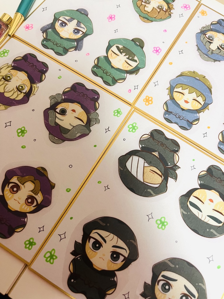 【RKRN】色紙+ボールペンセット