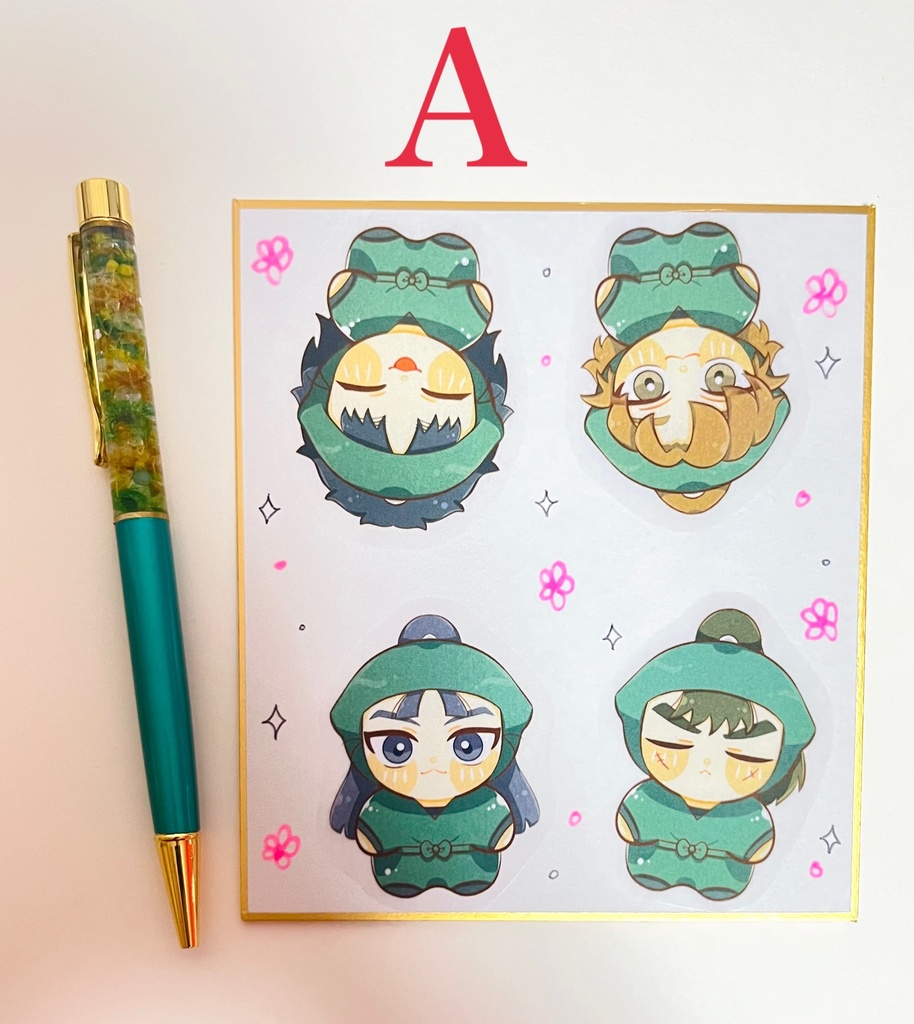 【RKRN】色紙+ボールペンセット