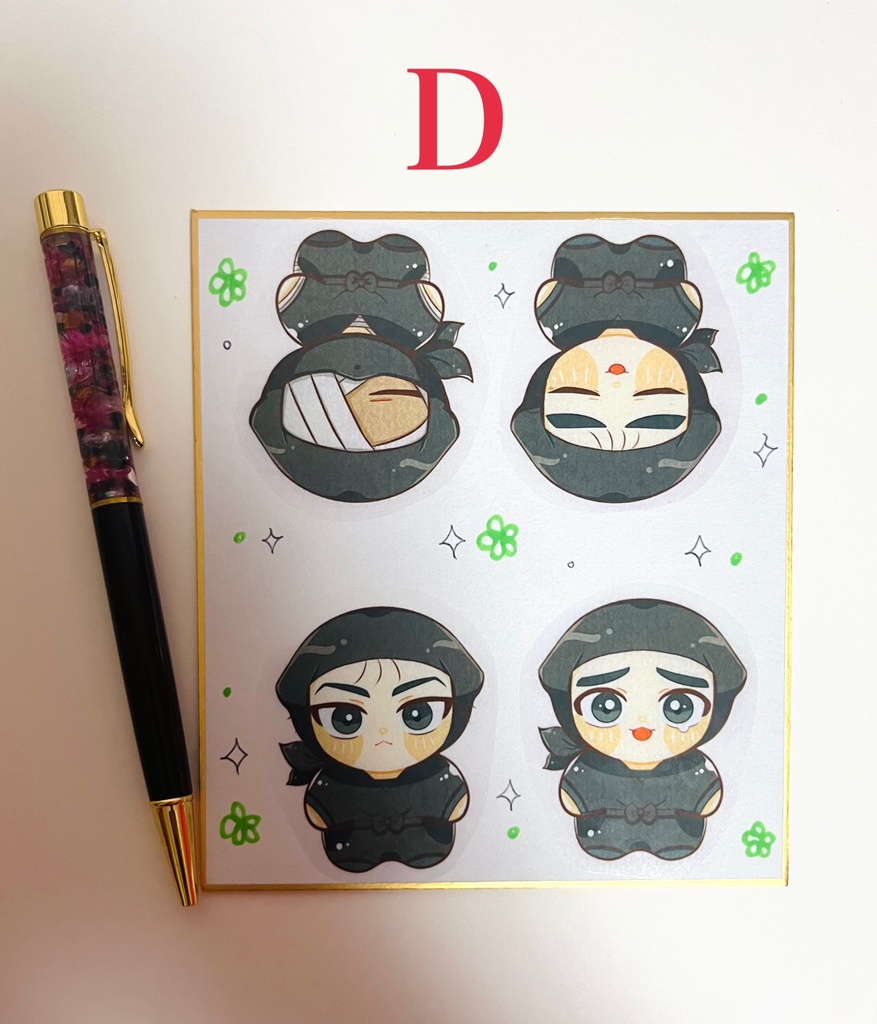 【RKRN】色紙+ボールペンセット