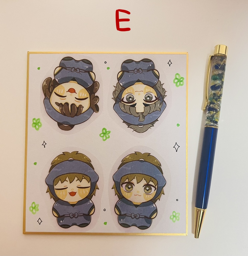 【RKRN】色紙+ボールペンセット3