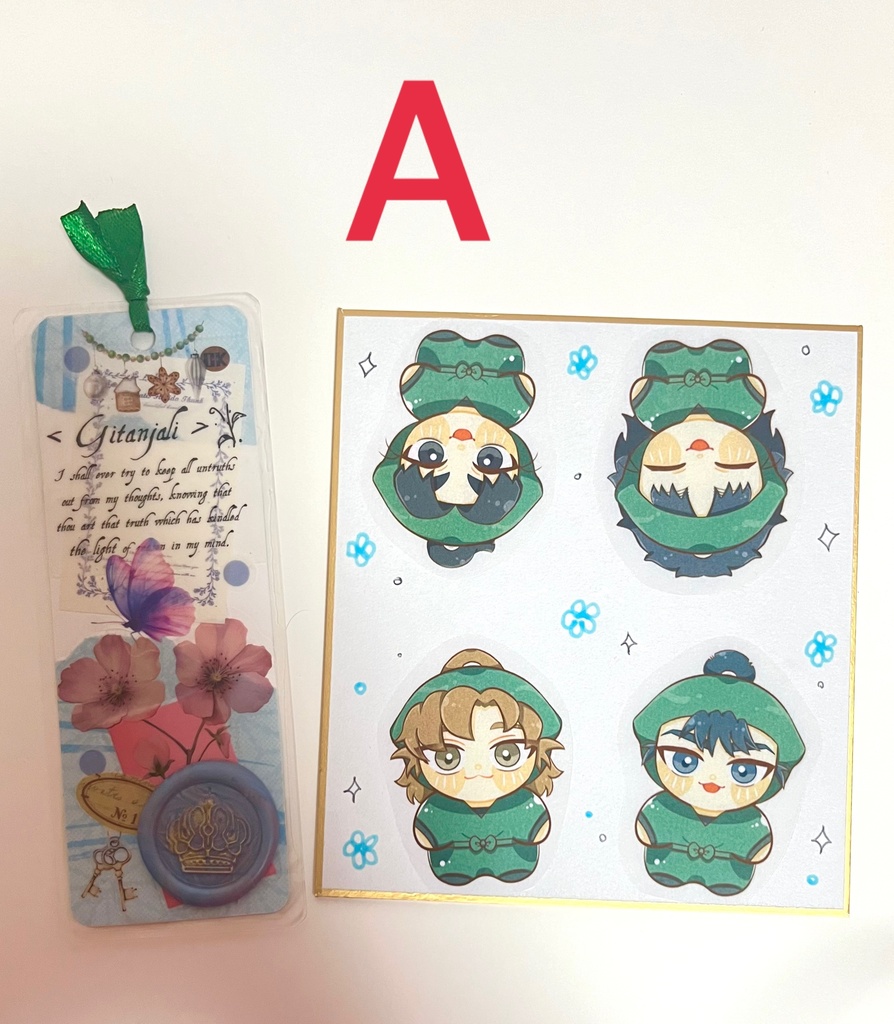 【RKRN】色紙+栞セット