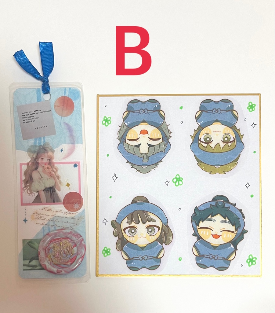 【RKRN】色紙+栞セット