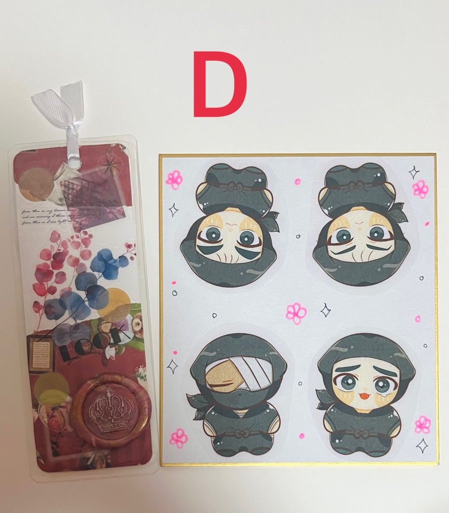 【RKRN】色紙+栞セット