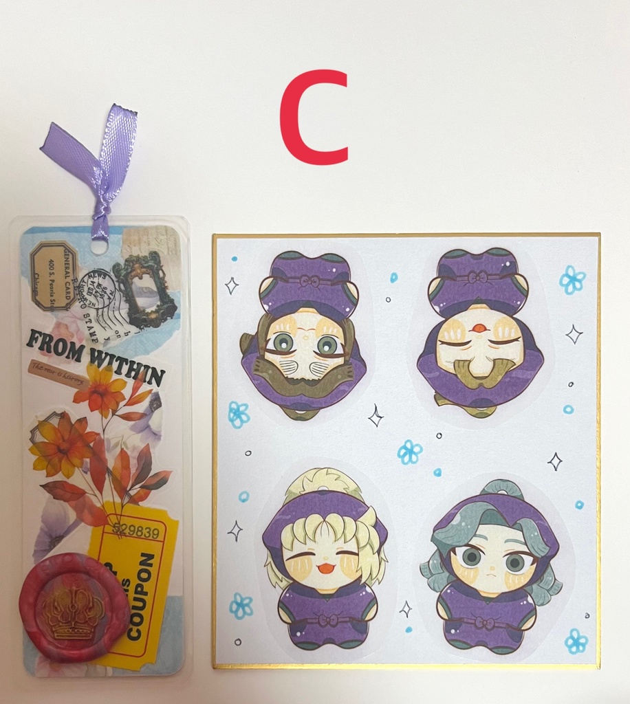 【RKRN】色紙+栞セット