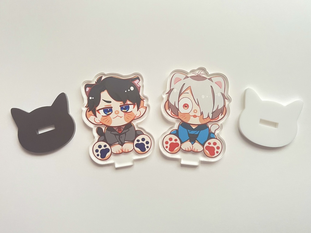 【ゲ謎】アクリルフィギュア猫