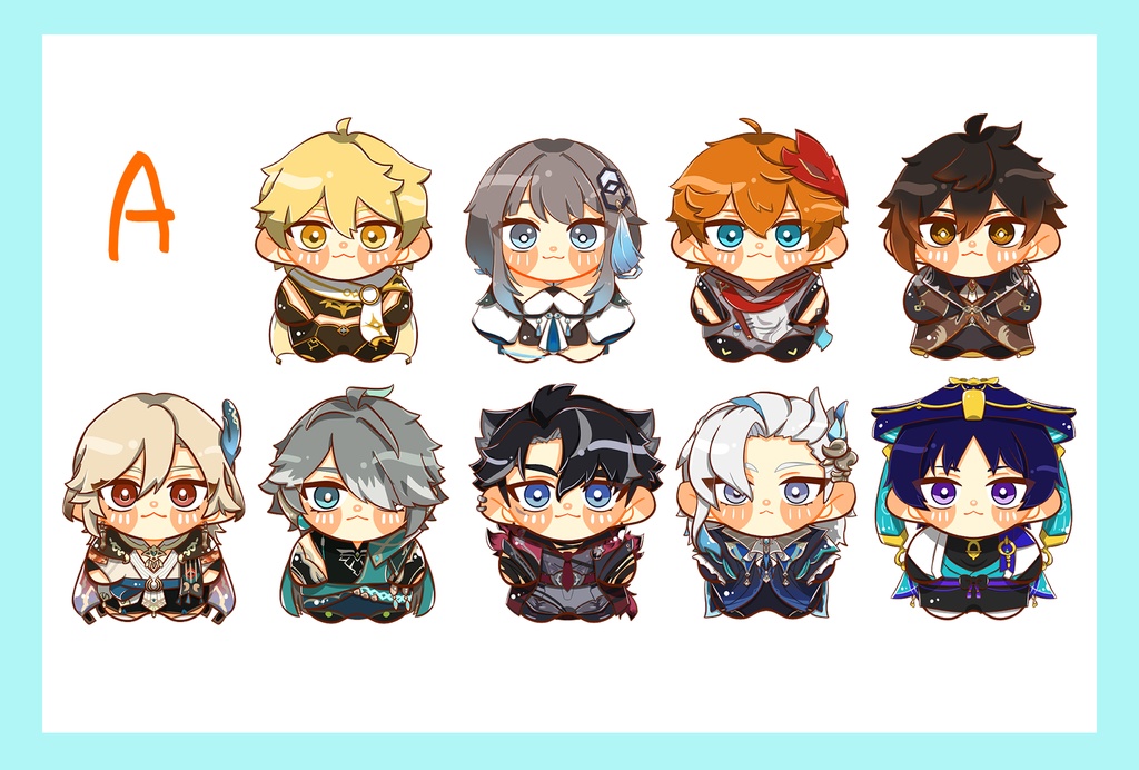 【原神】シールセット