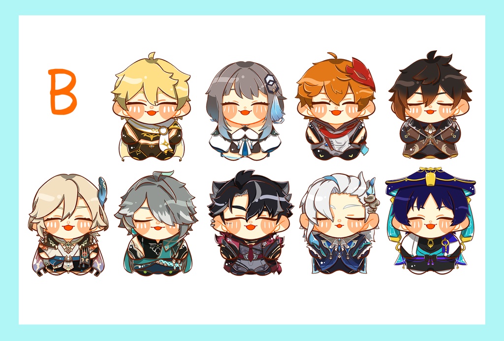 【原神】シールセット