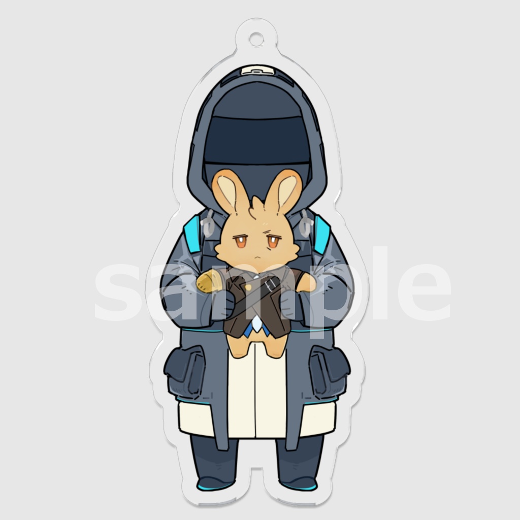 ドクターとムうさ アクリルキーホルダー