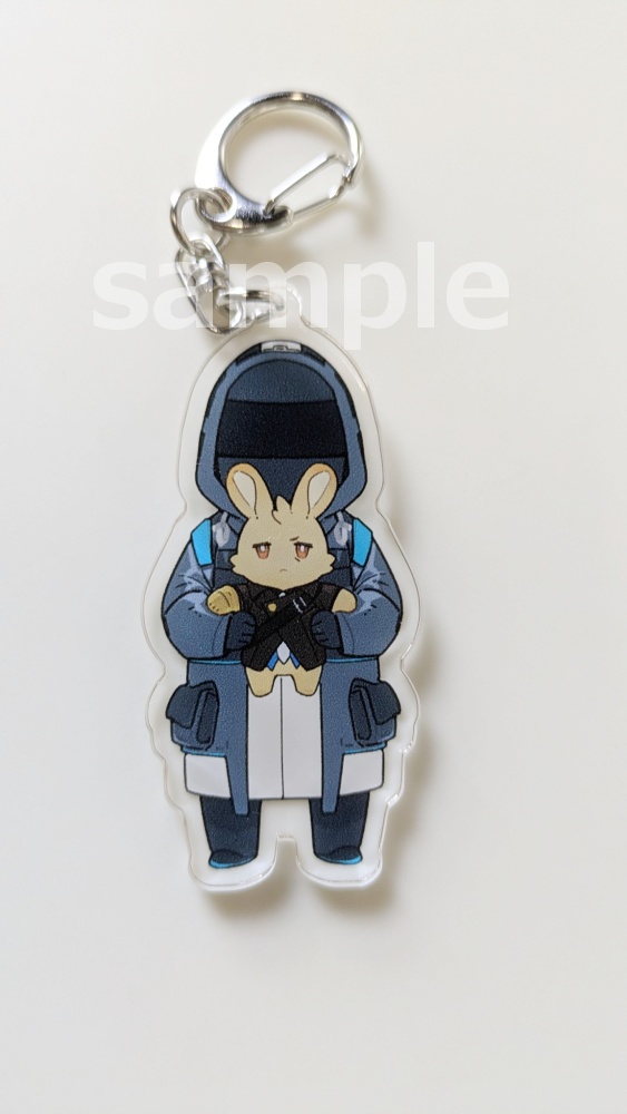 ドクターとムうさ アクリルキーホルダー